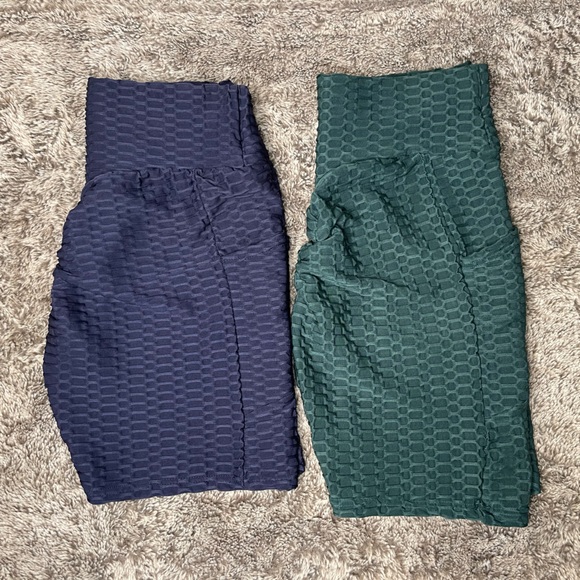 High Waisted Biker Shorts - Large - Picture 1 of 5